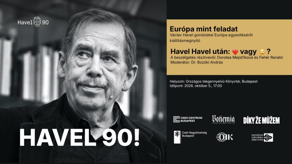 Havel 90! – plakát akce v Budapešti